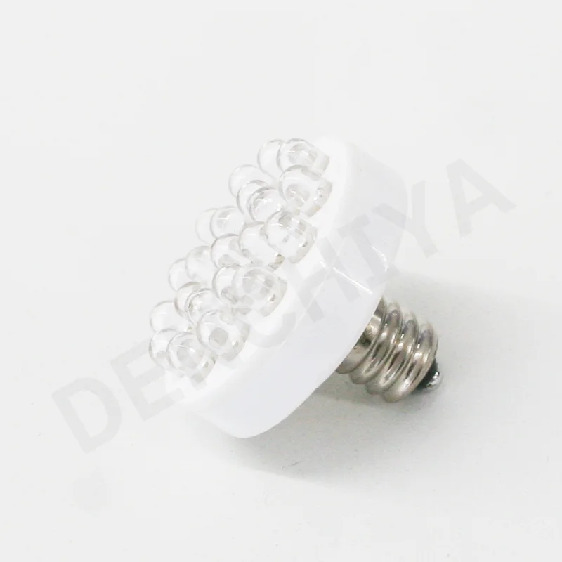 LE-12R 220VDA ブルック相当品 LEDランプ 東西電気産業 花の村ファクトリー 火災報知機用 非常警報用 D型  【全国一律送料450円】