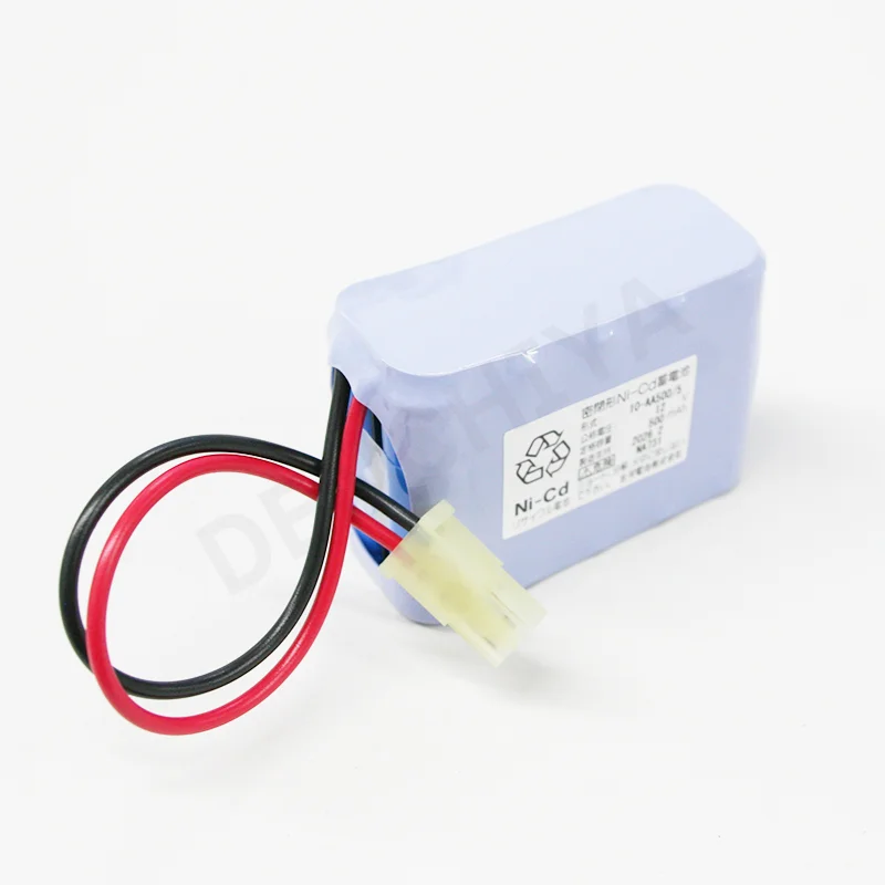 10-AA500/5相当品 電池屋組電池 新品バッテリー 東芝コネクター AMP 1-480318-0 設備時計用など NA731相当