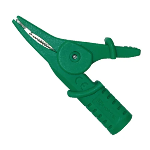 MODEL 7314-GRN 共立電気計器 安全ワニグチクリップ（緑）