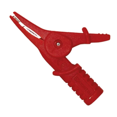 MODEL 7314-RED 共立電気計器 安全ワニグチクリップ（赤）