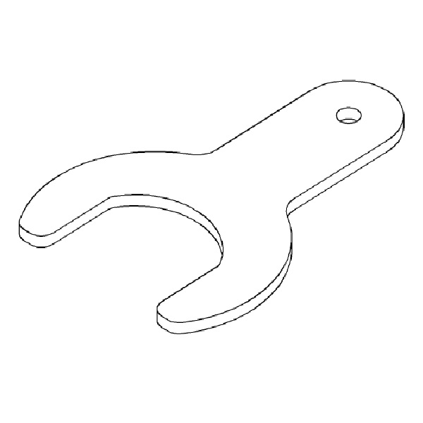 TH85124 TOTO 純正部品 締付工具 キッチン用シャワーヘッド・フットスイッチ類部品 【送料全国一律275円】