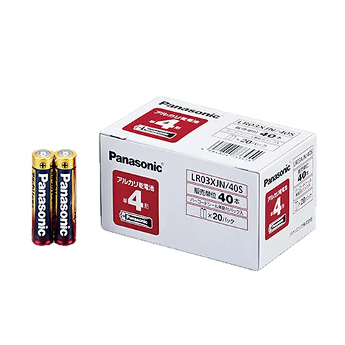 LR03XJN/40S 1箱(40本) パナソニック 新品 単4形 アルカリ乾電池  【全国一律送料450円】
