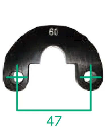 EV60DL-DN14 カクタス 純正品 圧着ダイス 受ダイス 14  EV-60DL他用 CACTUS