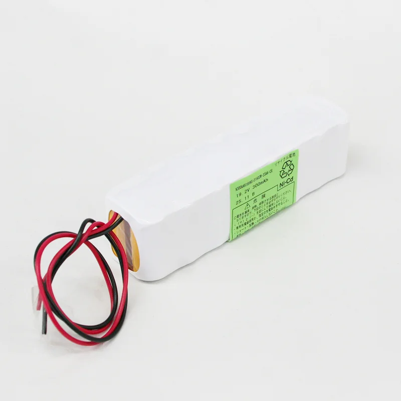 N300AAK16HN相当品 電池屋製新品 組電池 19.2V300mAh W型 コネクタなしリード線切りっぱなし エレベータ用等
