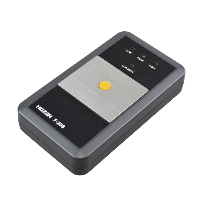 F-208-1-TA ホーザン 新品 履物チェッカー（スタンド無・校正証明書付） HOZAN