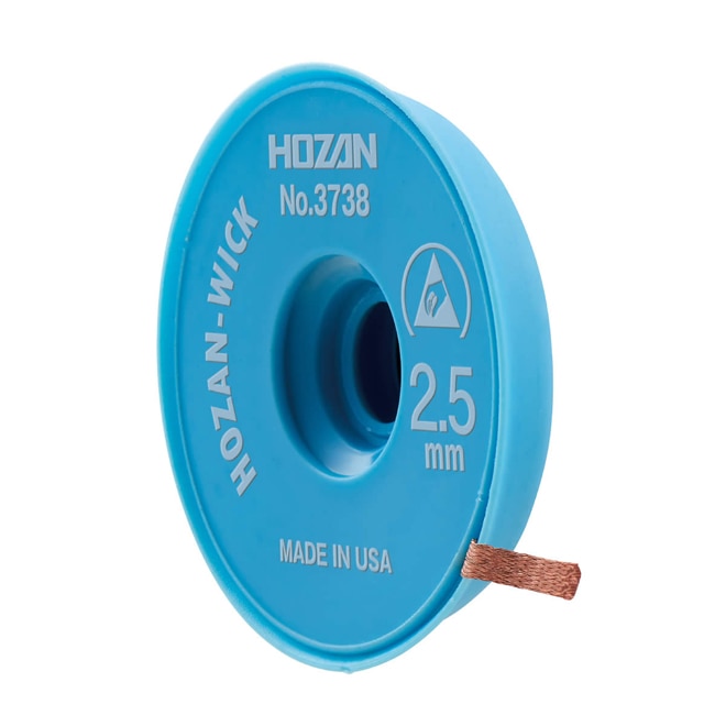No3738 ホーザン 新品 ハンダ吸取線（2.5mm×1.5m） HOZAN